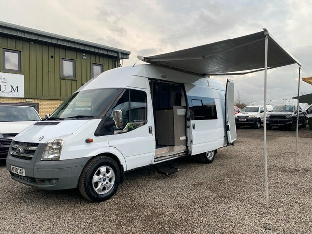 Ford Transit Custom L4 With Awningheatersolartoilettv White #3