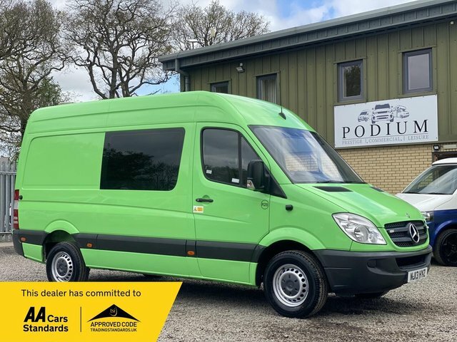 Mercedes-Benz Sprinter 2.1 313 Cdi Rwd L2 Green