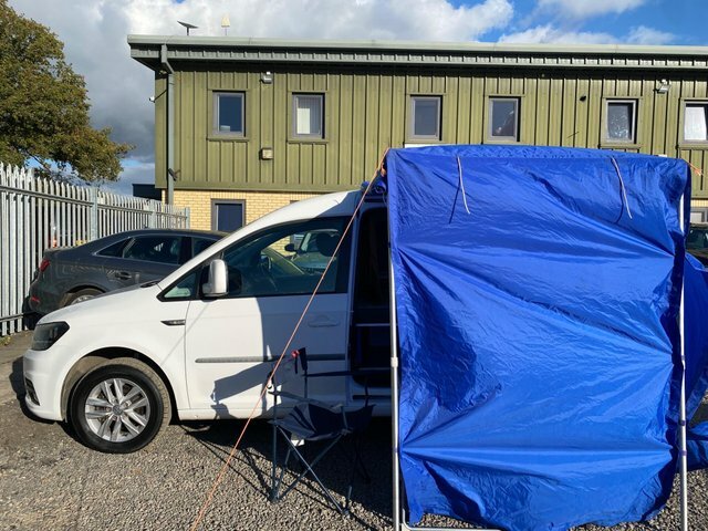 Volkswagen Caddy Camper 2.0 Tdi Bluemotion Tech 75Ps Camper Conversion White #9