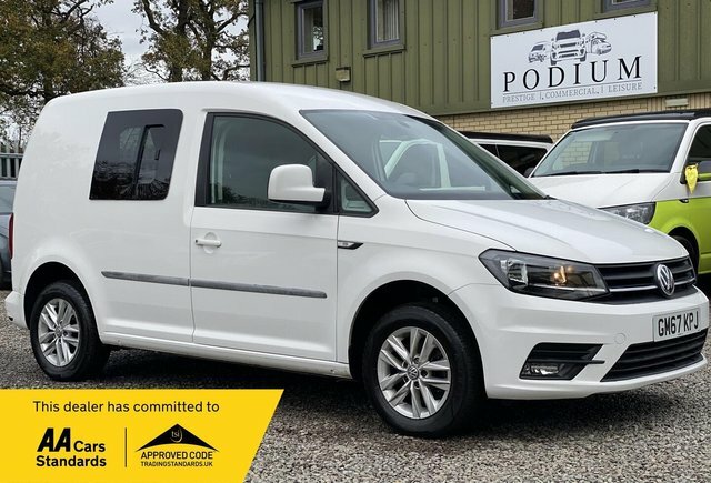 Volkswagen Caddy Camper Double Heatercruise White
