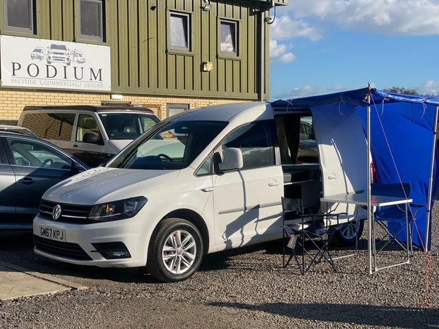 Volkswagen Caddy Camper 2.0 Tdi Bluemotion Tech 75Ps Camper Conversion White #8