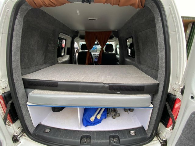 Volkswagen Caddy Camper Double Heatercruise White #4