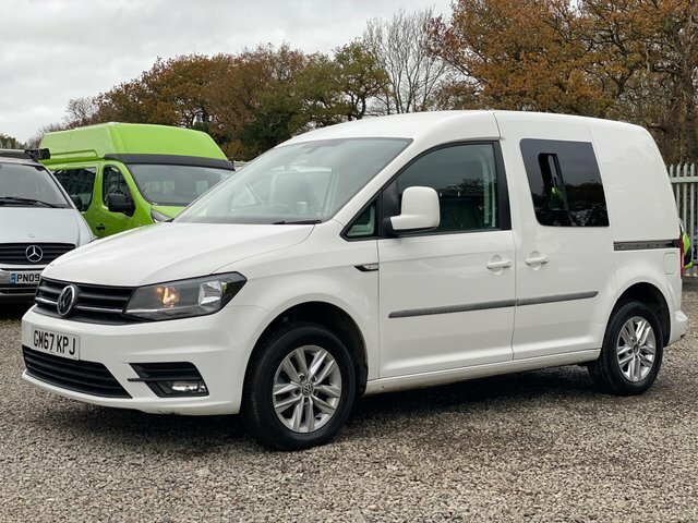 Volkswagen Caddy Camper Double Heatercruise White #5