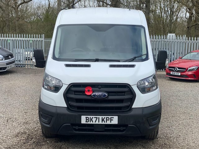Ford Transit Custom 2.0 350 Ecoblue Leader Fwd L2 H2 Euro 6 S S BK71KPF White #3