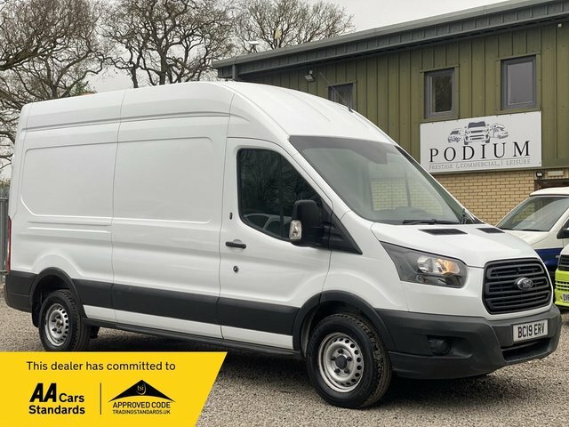 Ford Transit Custom 2.0 350 Ecoblue Rwd L3 H3 Euro 6 BC19ERV White