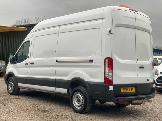 Ford Transit Custom 2.0 350 Ecoblue Rwd L3 H3 Euro 6 BC19ERV White #3