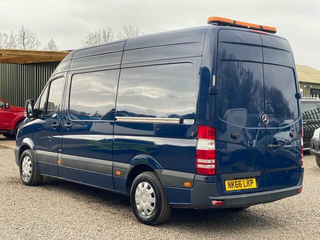Mercedes-Benz Sprinter 2.1 314 Cdi Rwd L2 NK66LKP Blue #3
