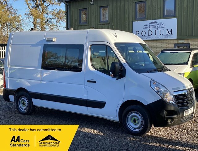 Vauxhall Movano 2.3 Cdti 3500 Fwd L2 H2 Euro 6 White