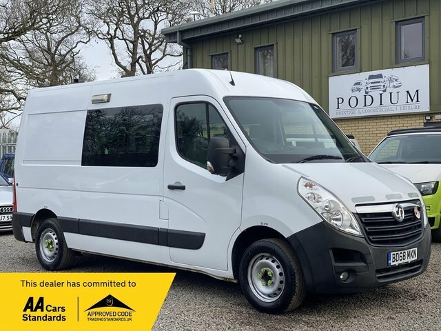 Vauxhall Movano 2.3 Cdti 3500 Fwd L2 H2 Euro 6 White