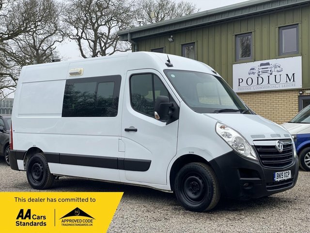 Vauxhall Movano 2.3 Cdti 3500 Fwd L2 H2 Euro 6 White