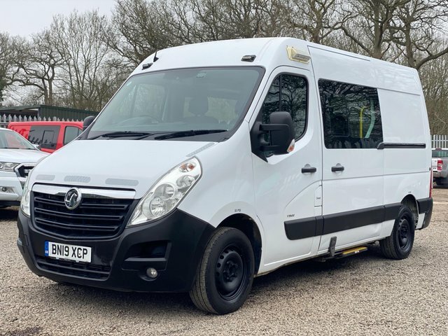 Vauxhall Movano 2.3 Cdti 3500 Fwd L2 H2 Euro 6 BN19XCP White #2
