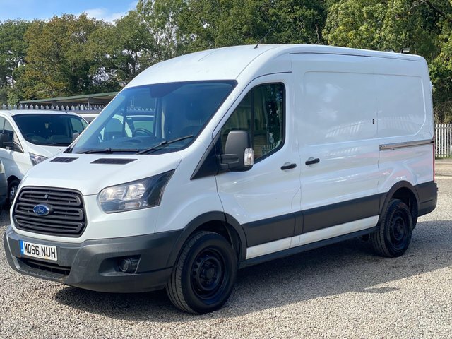 Ford Transit Custom 2.0 350 Ecoblue Rwd L2 H2 Euro 6 MD66NUH White #2