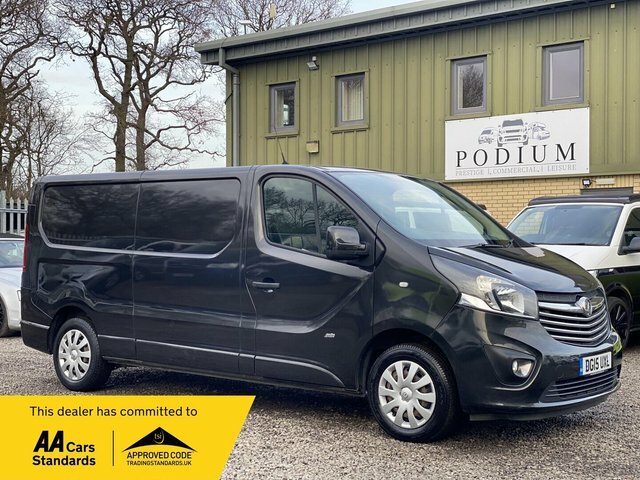 Vauxhall Vivaro 1.6 Cdti 2900 Biturbo Ecoflex Sportive L2 H1 Euro Black