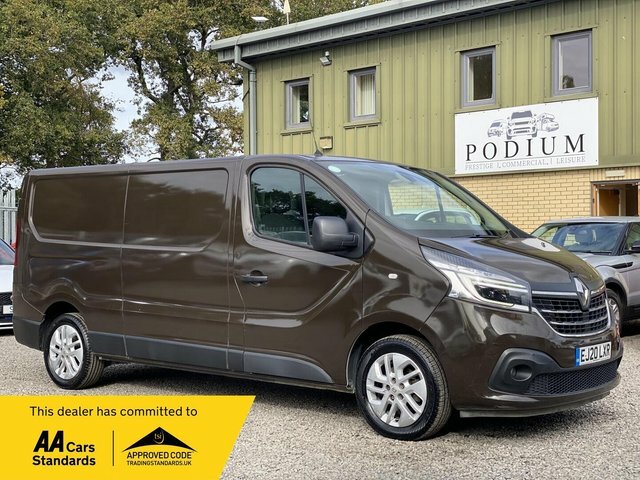Renault Trafic 2.0 Dci Energy 30 Sport Lwb Standard Roof Euro 6 Brown