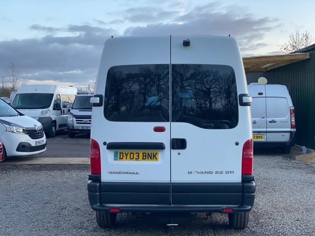 Vauxhall Movano 2.5 3500 Lwb Hr Cdti 100 Bhp White #19