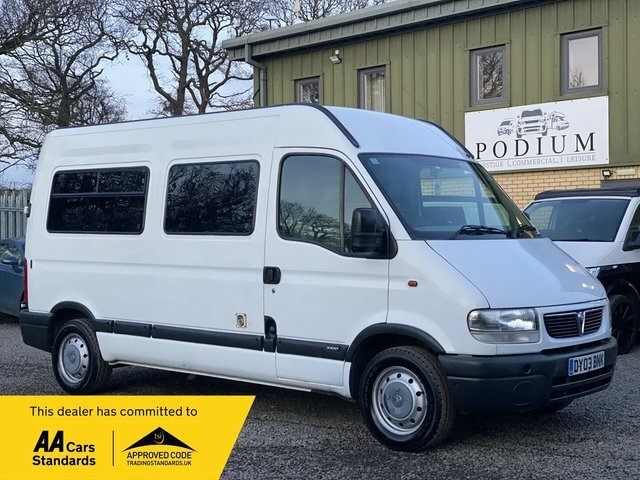 Vauxhall Movano 2.5 3500 Lwb Hr Cdti 100 Bhp White #1