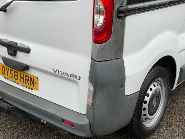 Vauxhall Vivaro Panel Van Silver #30