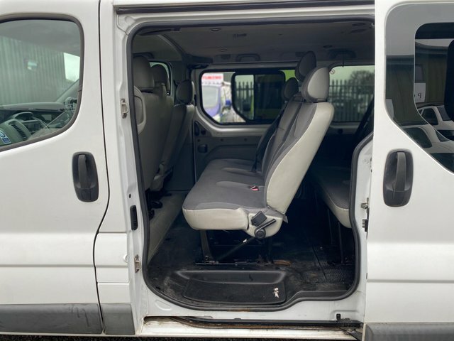 Vauxhall Vivaro Panel Van Silver #44