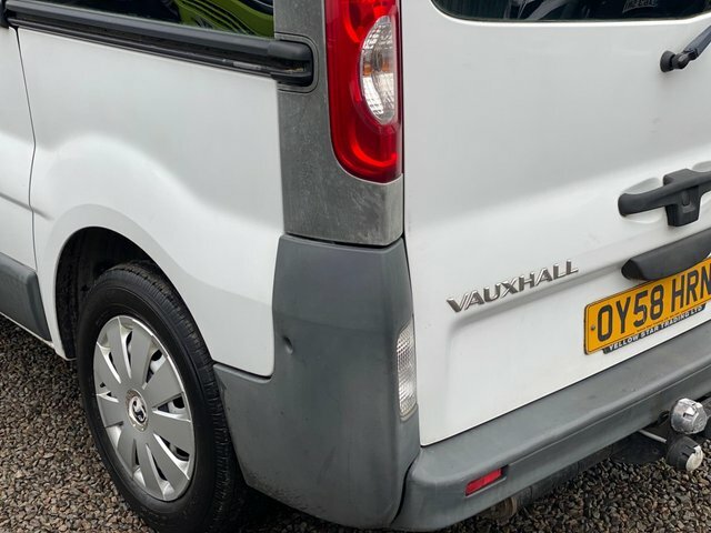 Vauxhall Vivaro Panel Van Silver #28