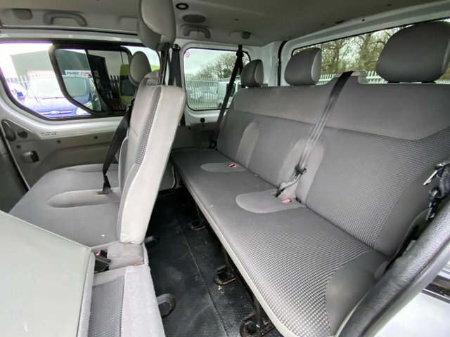 Vauxhall Vivaro Panel Van Silver #46