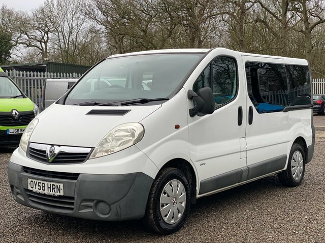 Vauxhall Vivaro 2.0 2900 Cdti 16V Combi Fwd L1 H1 White #4