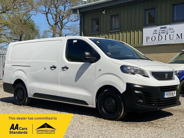 Peugeot Expert 2.0 Bluehdi 1400 Professional Long Panel Van Lwb E White