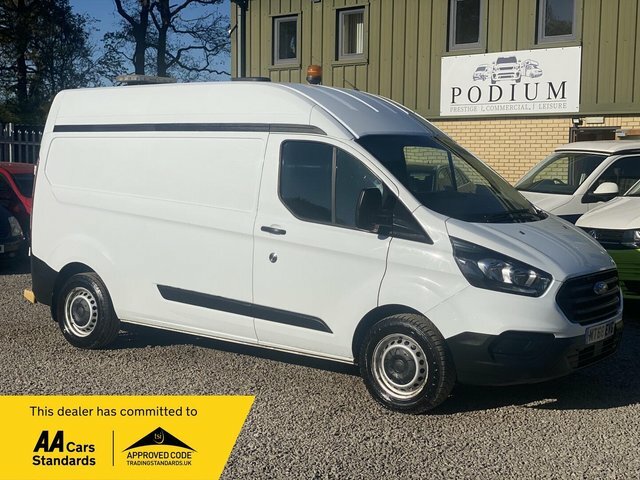 Ford Transit Custom 2.0 340 Ecoblue L2 H2 Euro 6 MT68EVG White