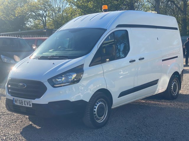 Ford Transit Custom 2.0 340 Ecoblue L2 H2 Euro 6 MT68EVG White #2