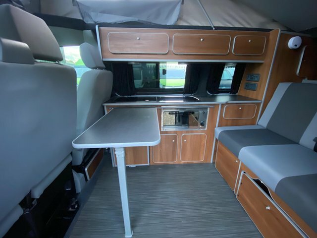 Volkswagen Transporter With Kitchen-sink-swivel Seats-rockroll DU64LUY White #6