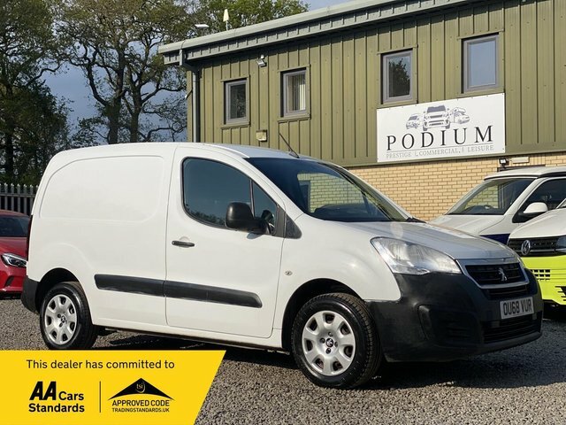 Peugeot Partner 1.6 Bluehdi 854 Professional L1 White