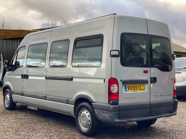 Vauxhall Movano 2.5 Cdti 16V 3900 Lwb 16 Seats Silver #3