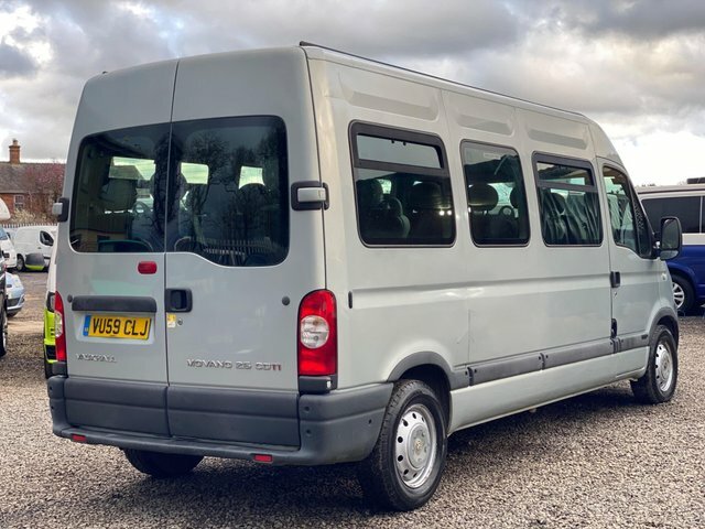 Vauxhall Movano 2.5 Cdti 16V 3900 Lwb 16 Seats Silver #4