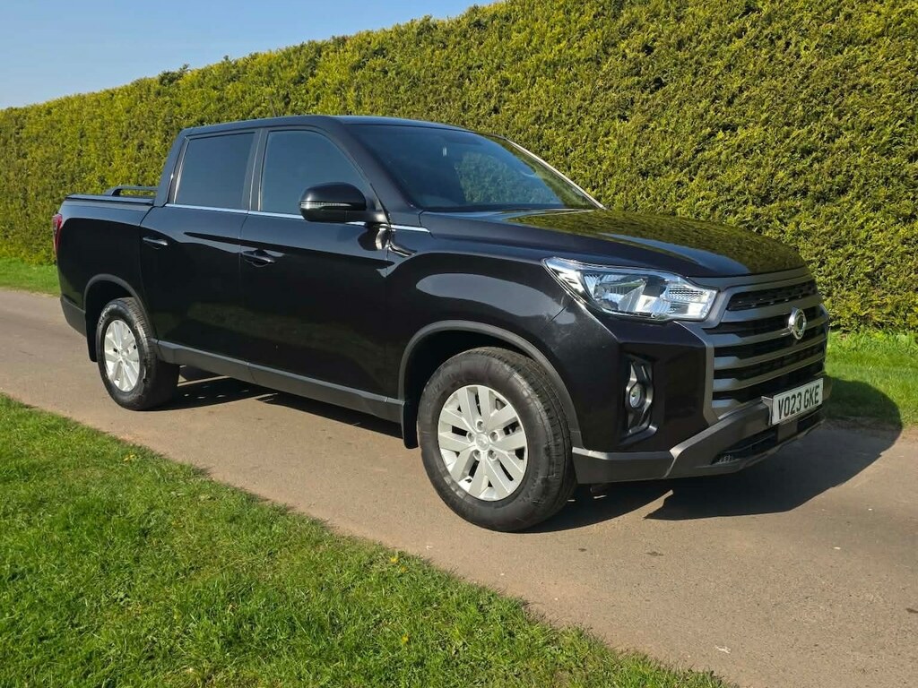 SsangYong Musso Double Cab Pick Up Ex Black