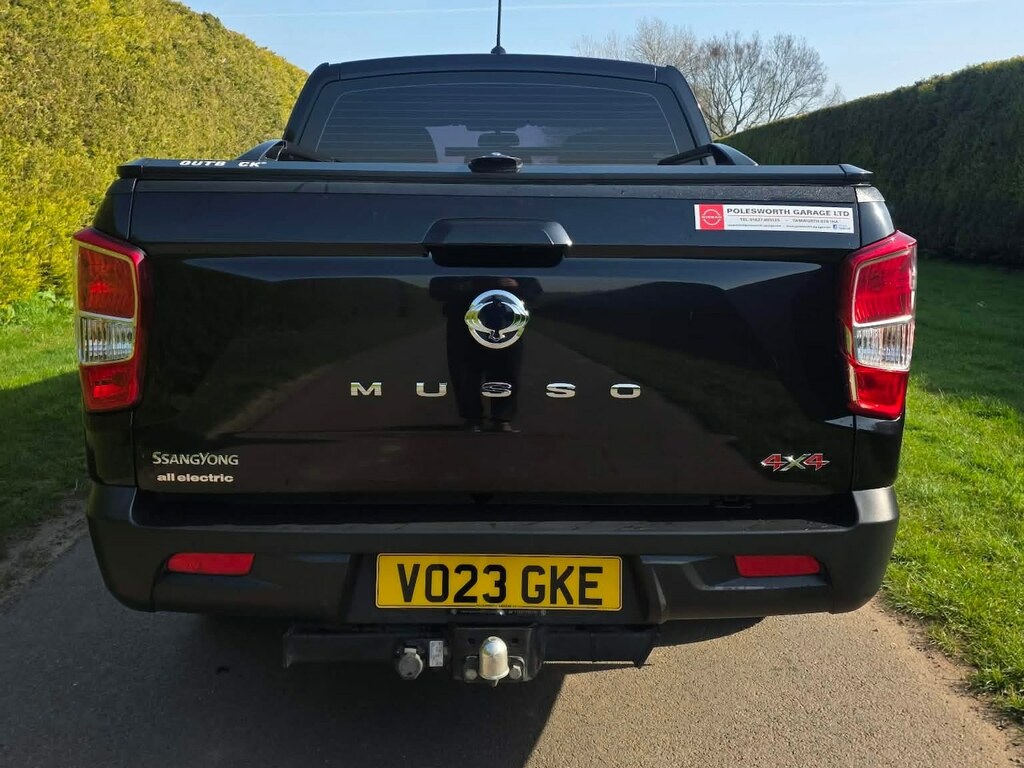 SsangYong Musso Double Cab Pick Up Ex Black #6
