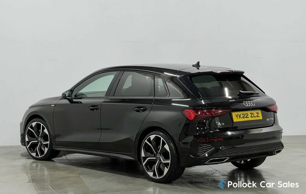 Audi A3 1.5L S Line YK22ZLZ Black #2