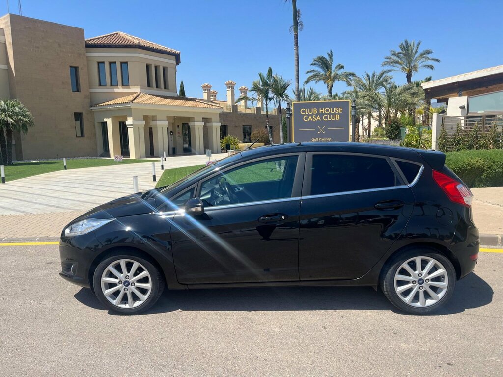 Ford Fiesta 1.0T Ecoboost Titanium Hatchback Powers  Black #4