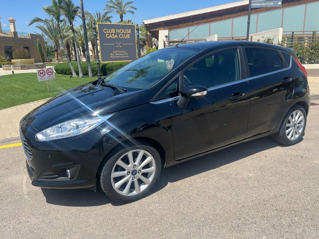 Ford Fiesta 1.0T Ecoboost Titanium Hatchback Powers  Black #2