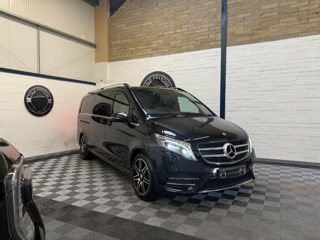 Mercedes-Benz V Class 2.2 V250d Amg Line G-tronic Euro 6 S S 8 Se Black #3