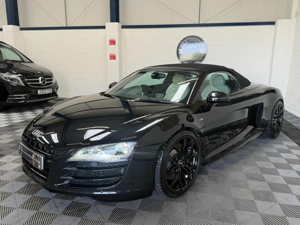 Audi R8 5.2 Fsi V10 Spyder R Tronic Quattro Euro 4 Black #6