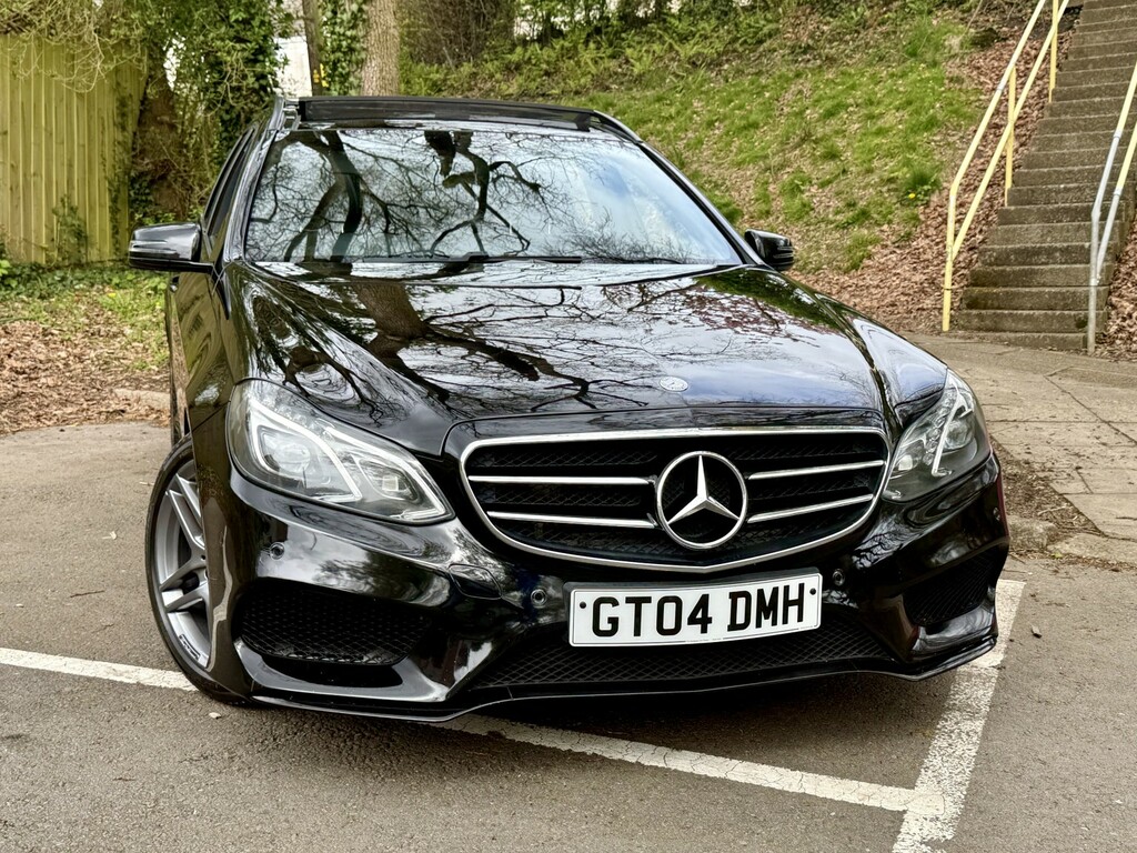 Mercedes-Benz E Class Estate E350amg Night Ed Premiumpanroof-cam-xenon GT04DMH Black #2