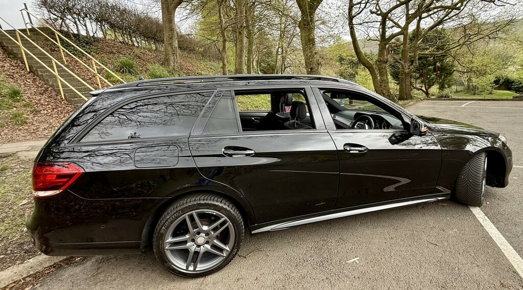 Mercedes-Benz E Class Estate E350amg Night Ed Premiumpanroof-cam-xenon GT04DMH Black #3