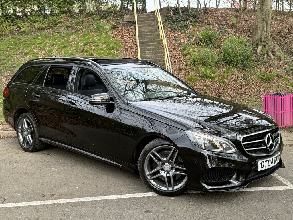 Mercedes-Benz E Class Estate E350amg Night Ed Premiumpanroof-cam-xenon Black