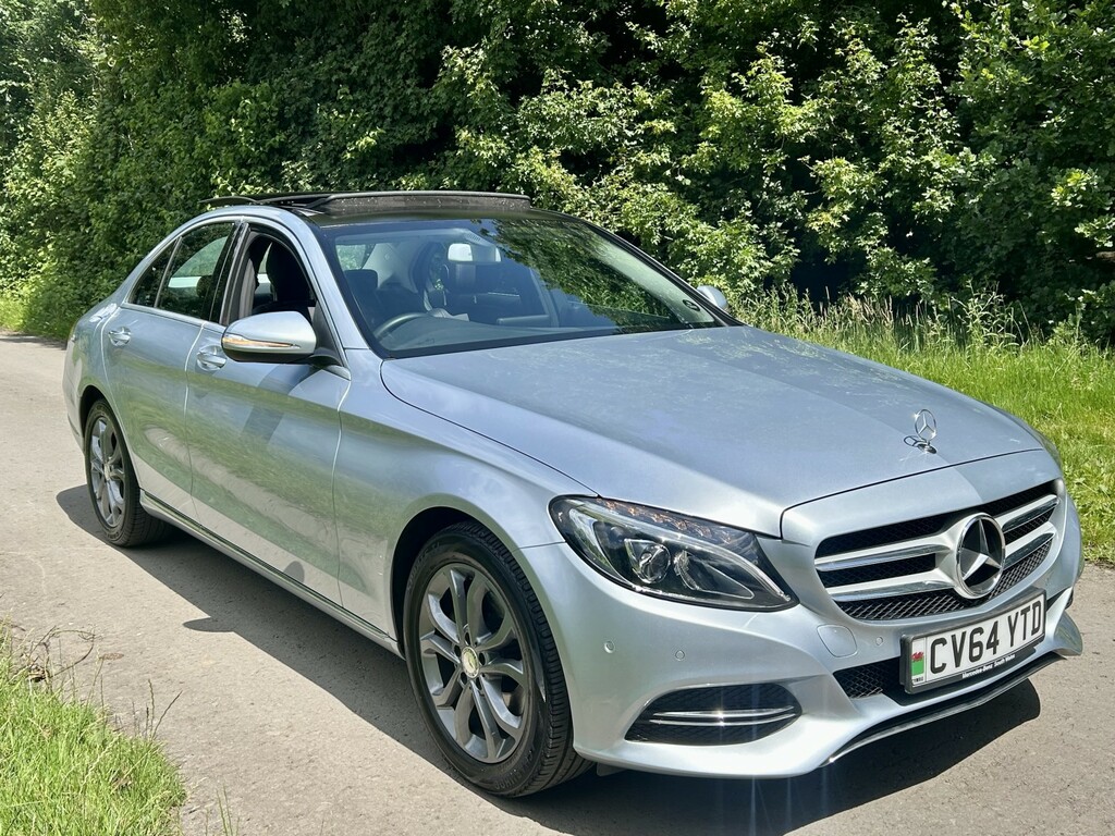 Mercedes-Benz C Class Saloon 2.0 C200sport Premiumonly 29K-fsh-cam-xen Silver
