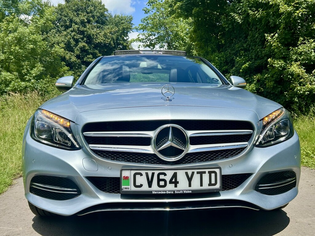 Mercedes-Benz C Class Saloon 2.0 C200sport Premiumonly 29K-fsh-cam-xen Silver #2