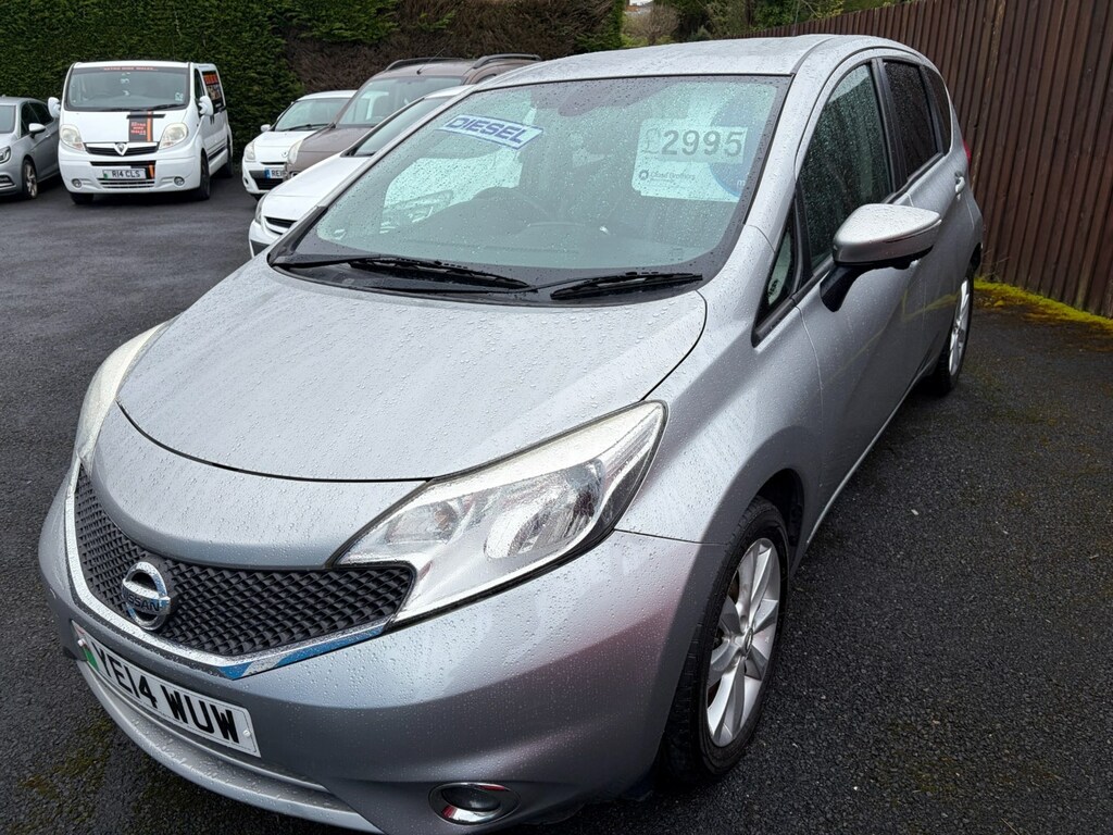 Nissan Note 1.5 Dci Tekna YE14WUW Silver #3