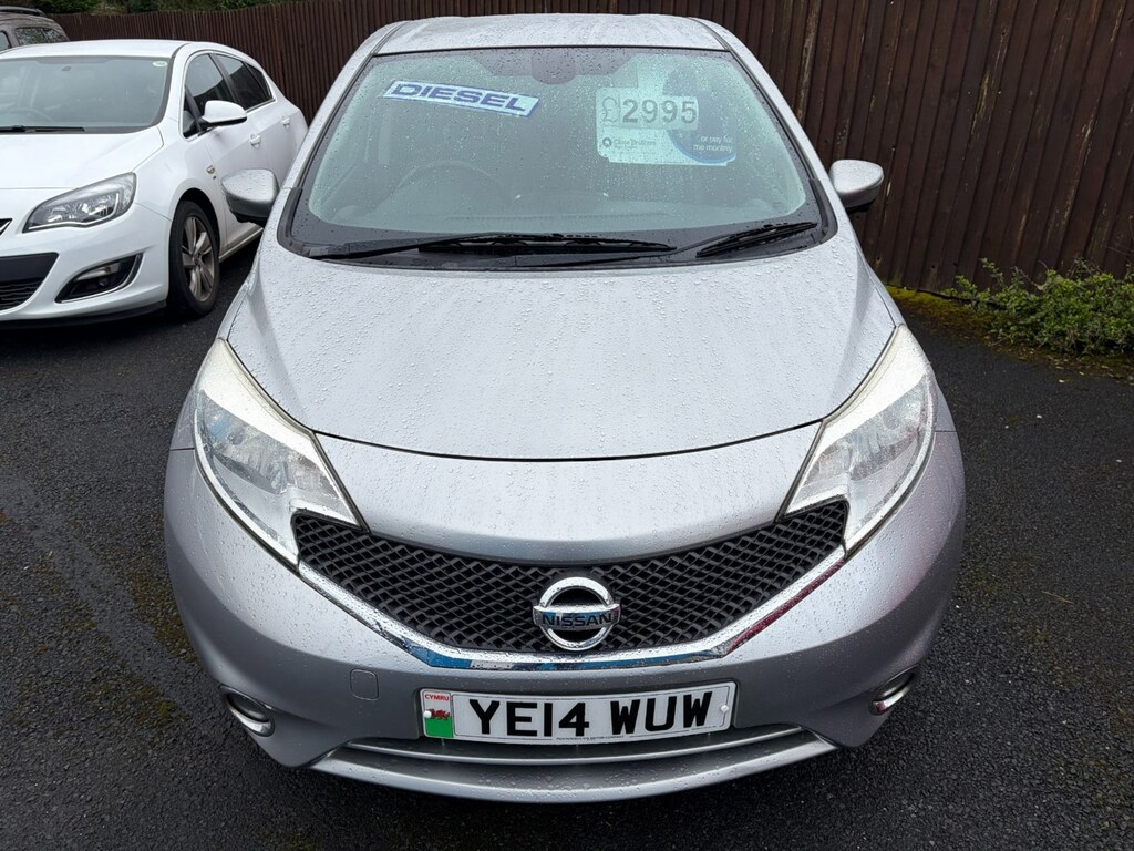 Nissan Note 1.5 Dci Tekna YE14WUW Silver #2