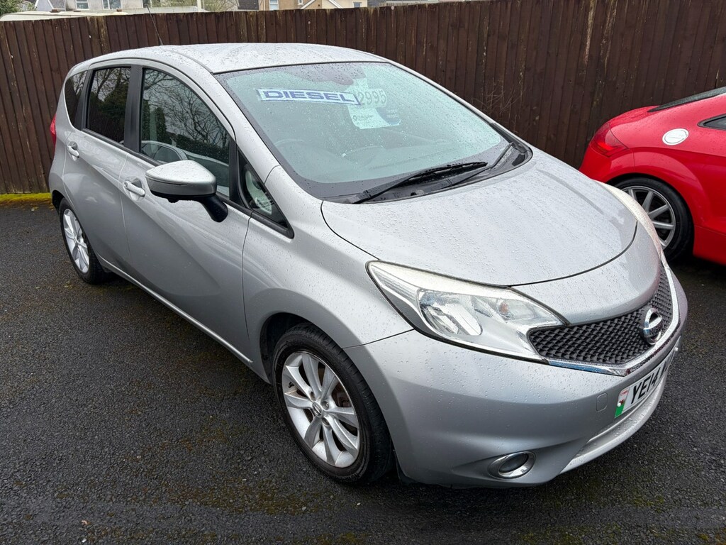 Nissan Note 1.5 Dci Tekna Silver