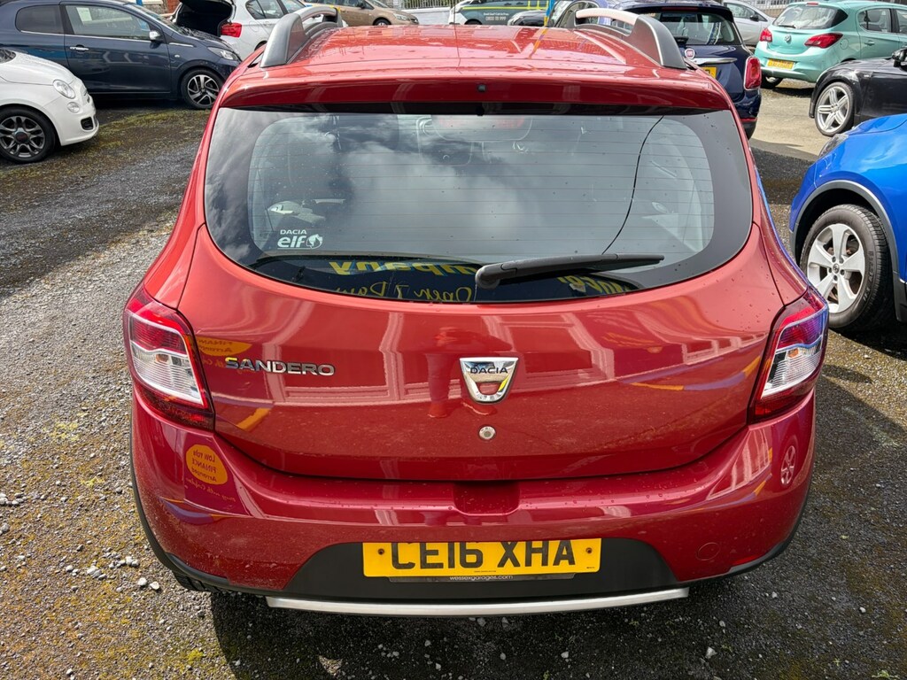 Dacia Sandero Stepway 0.9 Tce Ambiance Start Stop CE16XHA Red #4