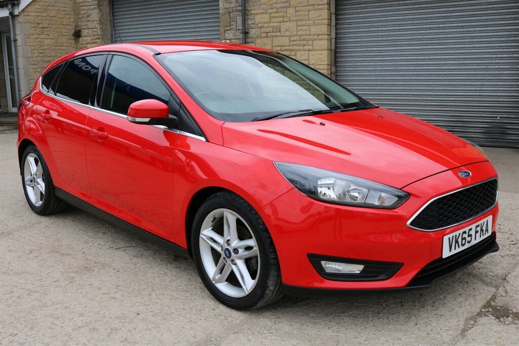 Ford Focus 1.6 Tdci Zetec Euro 5 Ss Red