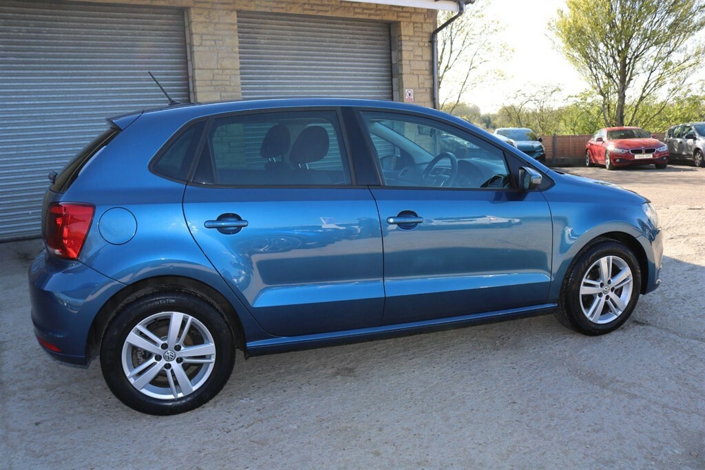 Volkswagen Polo 1.2 Tsi Bluemotion Tech Match Euro 6 Ss RF16AVC Blue #5